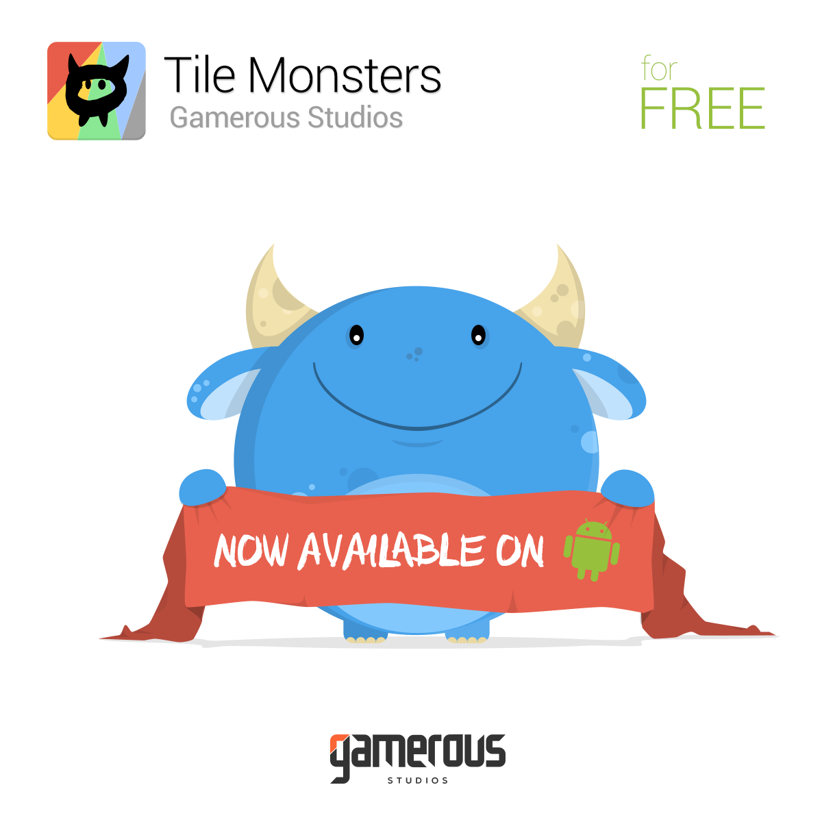 Tile Monsters available on Google Play